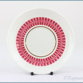 Elizabethan - Calypso - Coffee Can Saucer (Pink)