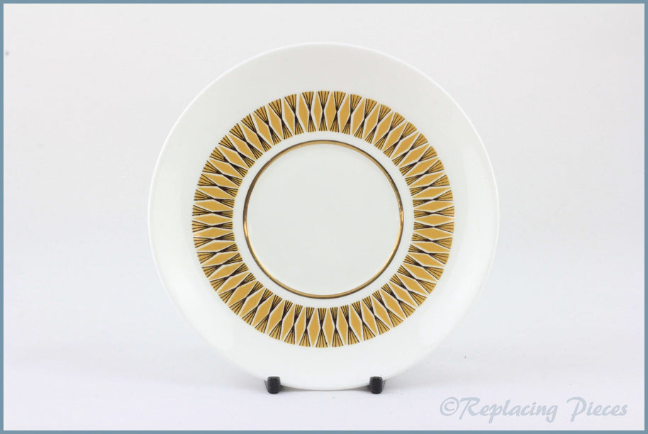 Elizabethan - Calypso - Coffee Can Saucer (Tan)