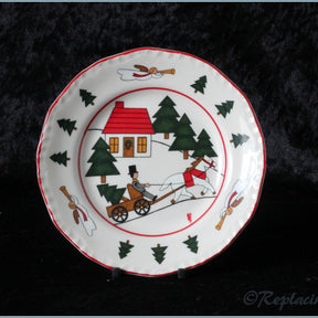 Masons - Christmas Village - Side Plate