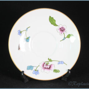 Royal Worcester - Astley (Gold Edge) - Soup Cup Saucer