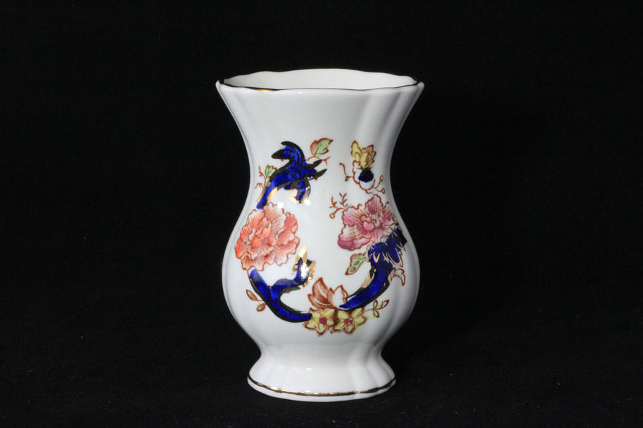 Masons - Mandalay Blue - Flared Vase (small)