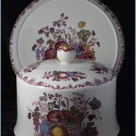 Masons - Fruit Basket Pink - Stilton Dome