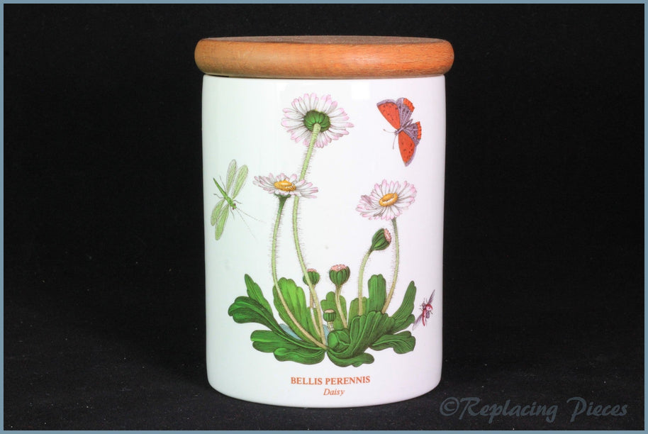 Portmerion - Botanic Garden - 5 1/2" Tall Storage Jar (Daisy)