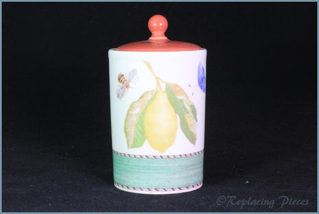 Wedgwood - Sarahs Garden - 4 3/4" Tall Storage Jar (Roast Asparagus)