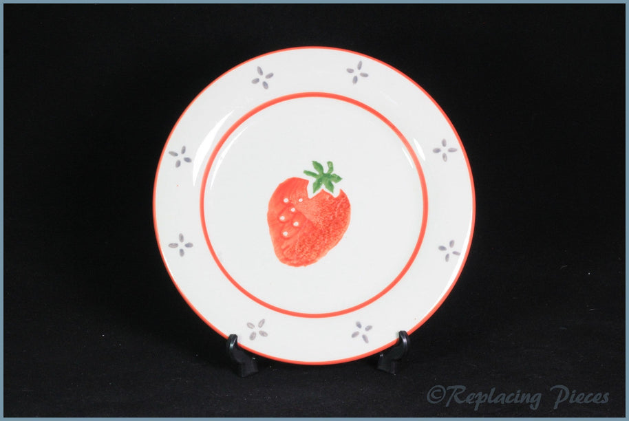 Laura Ashley - Summer Fruits - 8" Salad Plate (Strawberry)