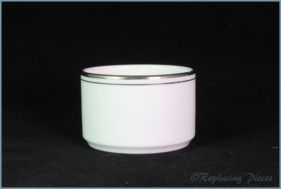 Royal Doulton - Platinum Concord (H5048) - Sugar Bowl (Coffee)
