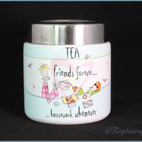 Johnson Brothers - Born To Shop - Tea Cannister