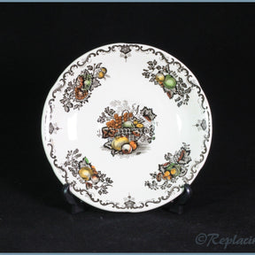 Masons - Fruit Basket Brown - Tea Saucer