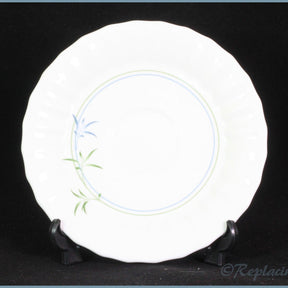 Royal Worcester - Green Bamboo - Tea Saucer