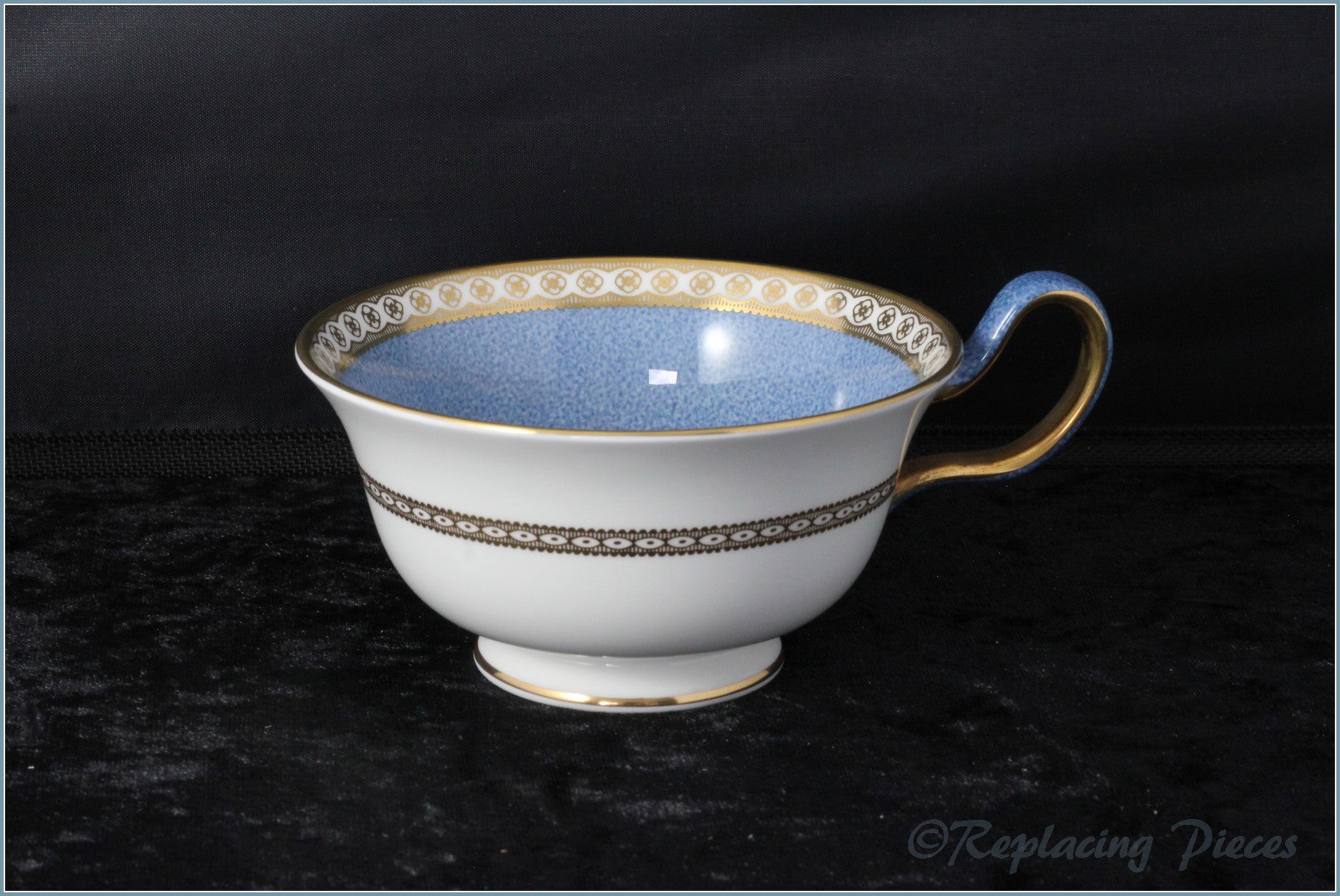Wedgwood - Ulander (Powder Blue) - Teacup (Peony)