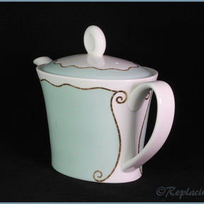 Royal Doulton - Fusion Frivolous Green - Teapot