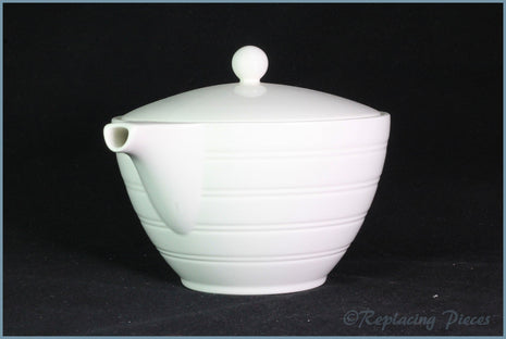 Wedgwood - Jasper Conran - Casual (Cream) - 2 Pint Teapot