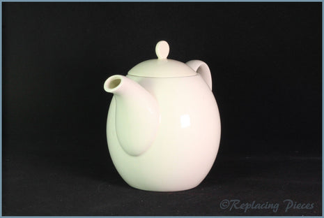 Marks & Spencer - Plain Cream - 2 Pint Teapot