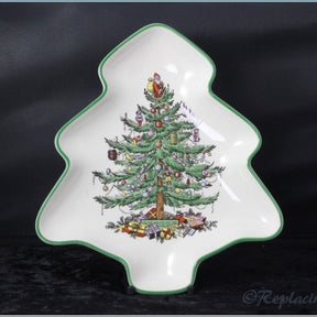 Spode - Christmas Tree - Tree Shaped Dish (Medium)