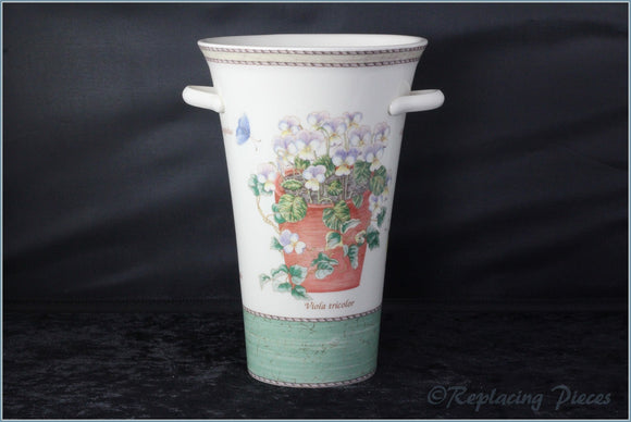 Wedgwood - Sarahs Garden (Green) - Handled Vase