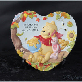 Bradford Exchange - Where The Heart Is - Through Thick Or Thin, We Stick Together