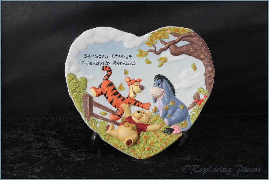 Bradford Exchange - Where The Heart Is - Seasons Change, Friendships Remain