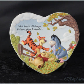 Bradford Exchange - Where The Heart Is - Seasons Change, Friendships Remain