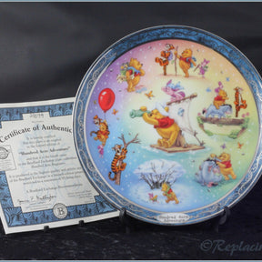 Bradford Exchange - Hundred Acre Happiness - Hundred Acre Adventure