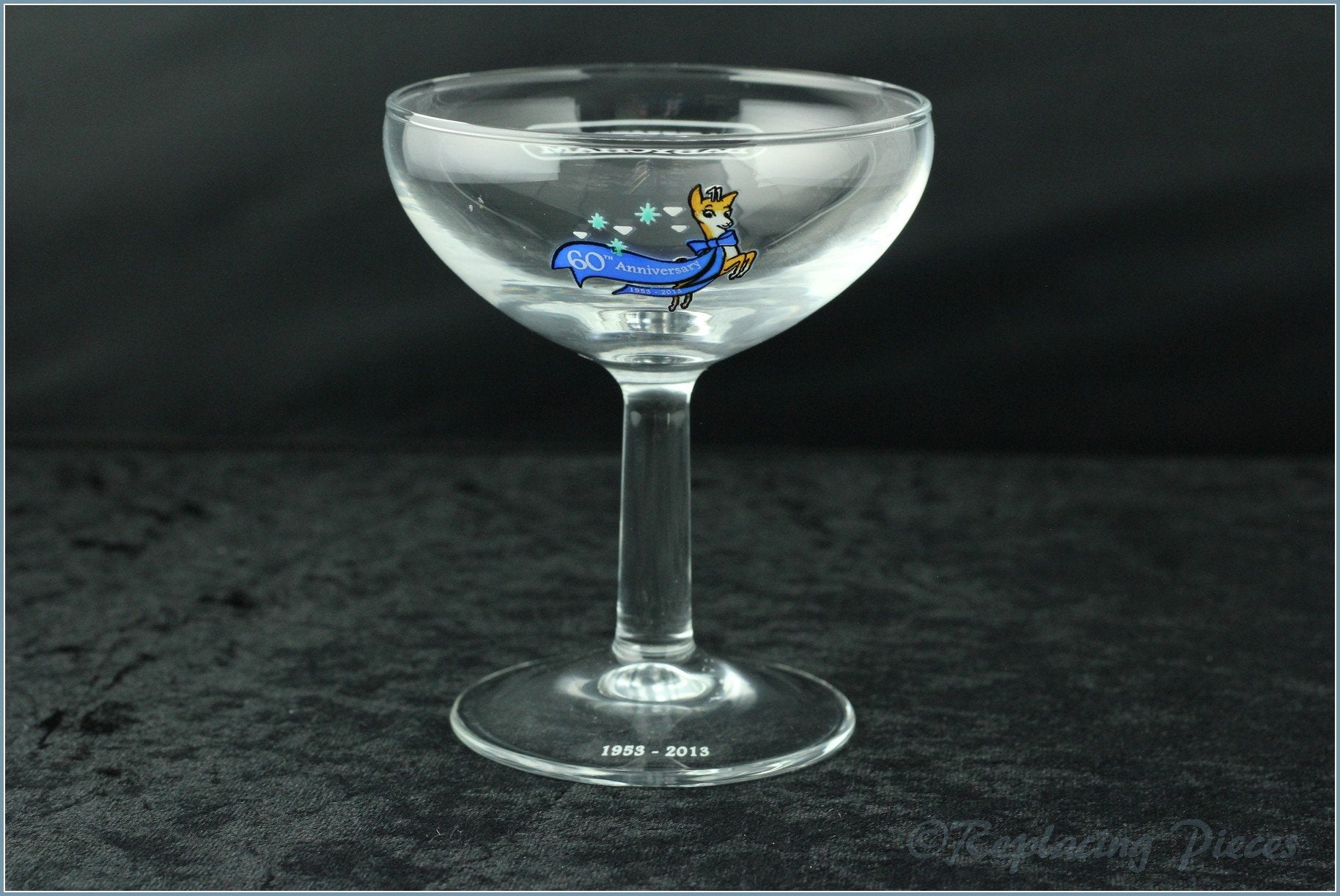 Babycham Glass - 60th Anniversary