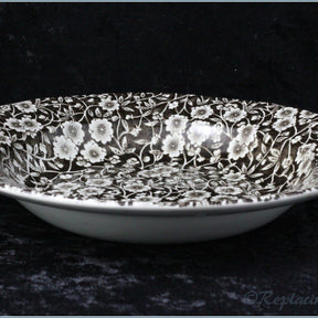 Burleigh - Calico (Brown) - Rimmed Bowl