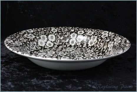 Burleigh - Calico (Brown) - Rimmed Bowl