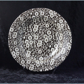 Burleigh - Calico (Brown) - Rimmed Bowl