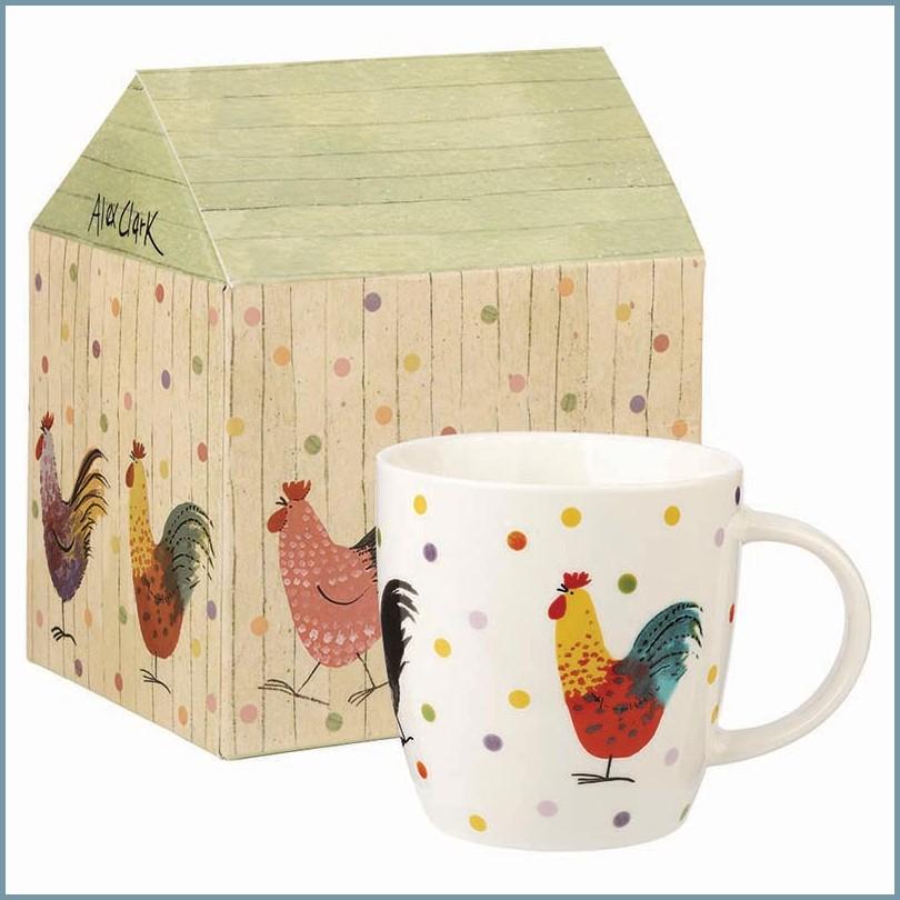 Churchill - Alex Clark Rooster - Mug In Giftbox - New (Discontinued)
