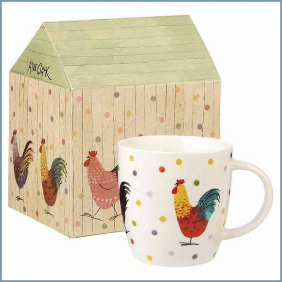 Churchill - Alex Clark Rooster - Mug In Giftbox - New (Discontinued)