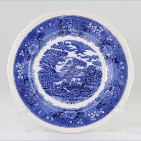 Adams - English Scenic Blue - Dinner Plate