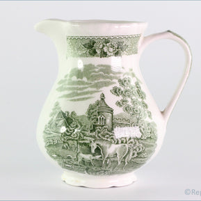 Adams - English Scenic (Green) - Milk Jug