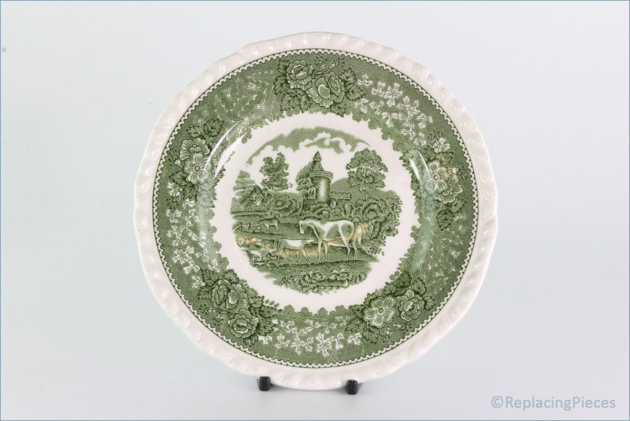 Adams - English Scenic (Green) - 7" Side Plate