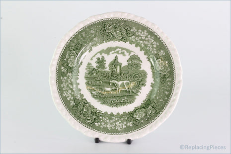 Adams - English Scenic (Green) - 7" Side Plate