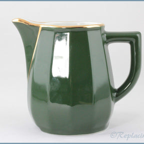 Apilco - Bistro (Green & Gold) - 3/4 Pint Milk Jug
