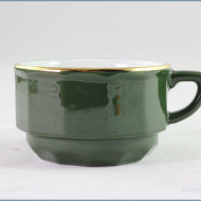 Apilco - Bistro (Green & Gold) - Teacup