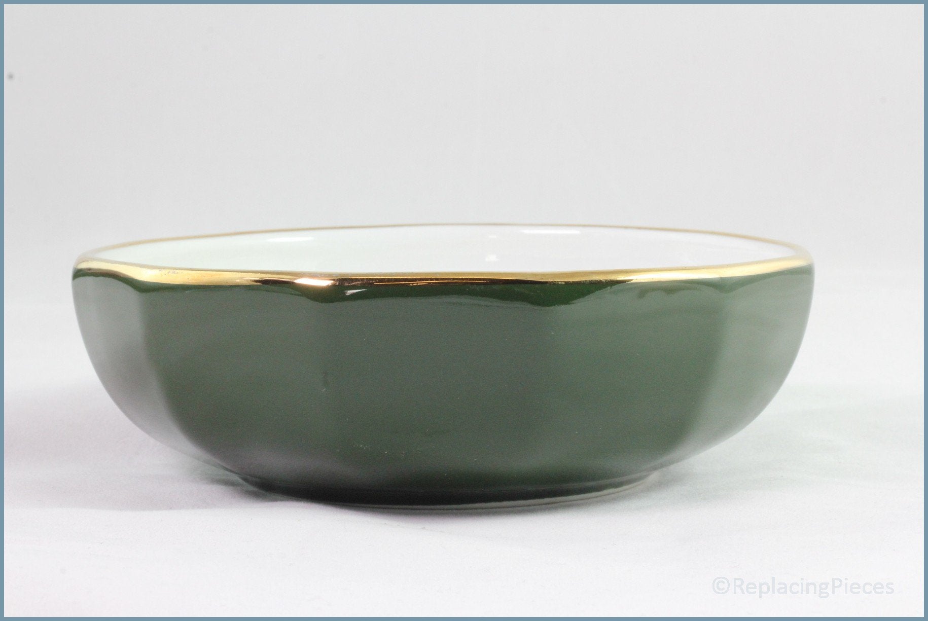 Apilco - Bistro (Green & Gold) - Cereal Bowl