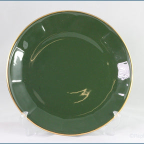 Apilco - Bistro (Green & Gold) - Extra Large Dinner Plate