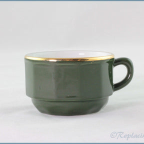 Apilco - Bistro (Green & Gold) - Coffee Cup
