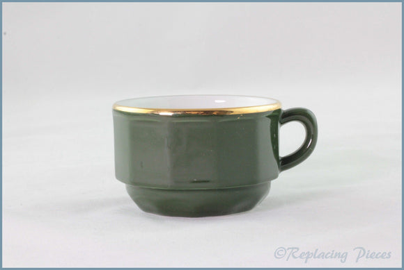 Apilco - Bistro (Green & Gold) - Coffee Cup