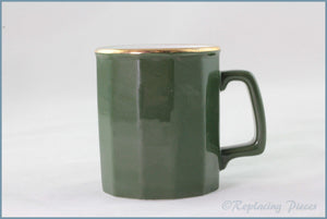 Apilco - Bistro (Green & Gold) - Mug