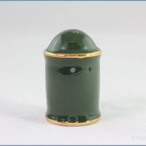 Apilco - Bistro (Green & Gold) - Salt Pot