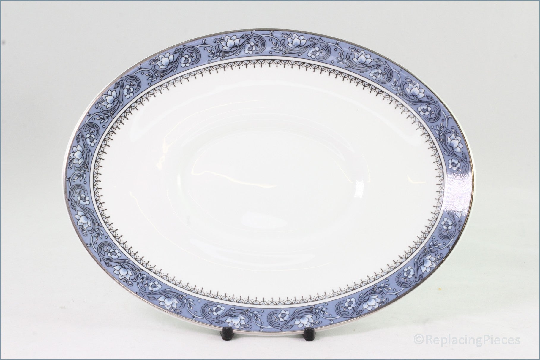 Aynsley - Blue Mist - Gravy Boat Stand