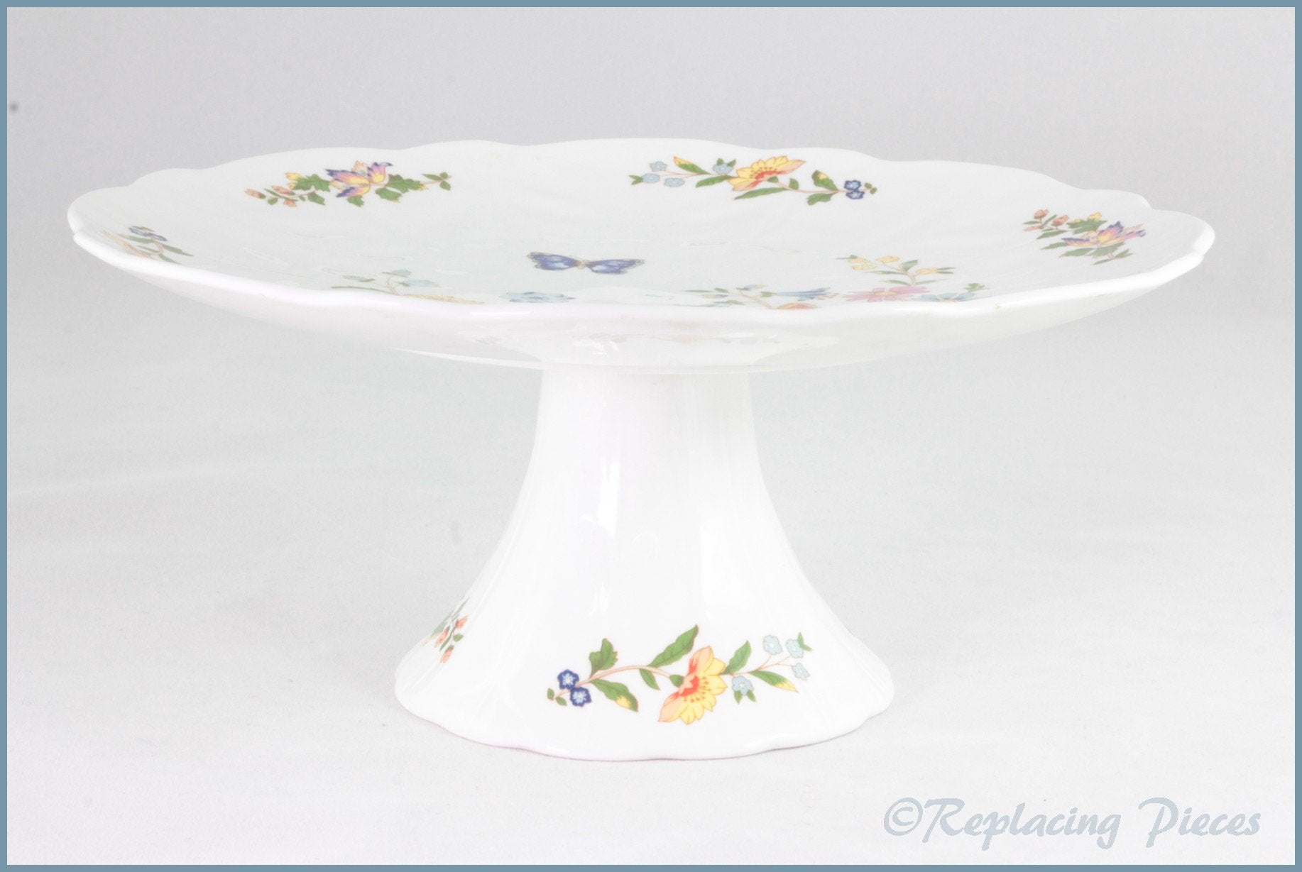 Aynsley - Cottage Garden - Footed Cake Stand