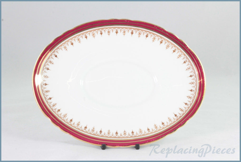 Aynsley - Durham - Gravy Boat Stand (Wavy Rim)