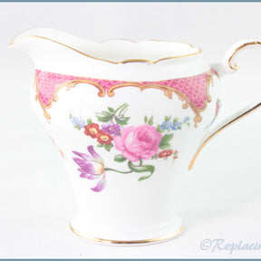 Aynsley - Tudor Pink - Milk Jug