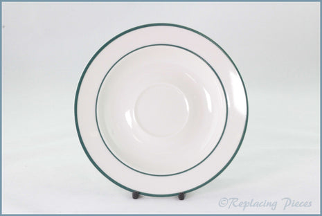 BHS - Unknown (Green Lines) - Tea Saucer