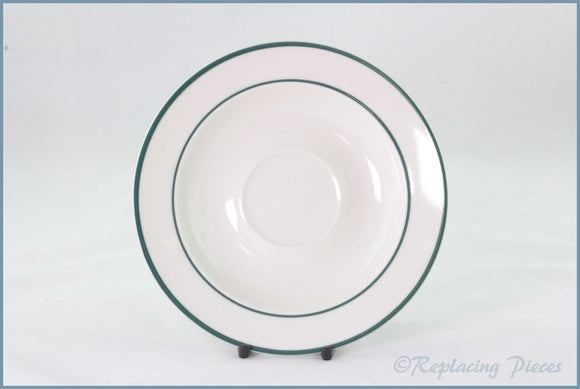 BHS - Unknown (Green Lines) - Tea Saucer
