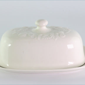 Barratts - Strawberry Cream - Lidded Butter Dish