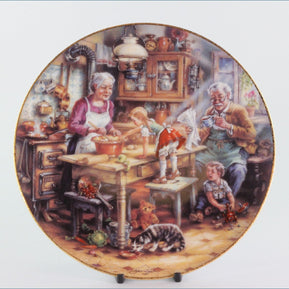 Bradford Exchange - A Visit To The Grandparents - Cooks Little Helper