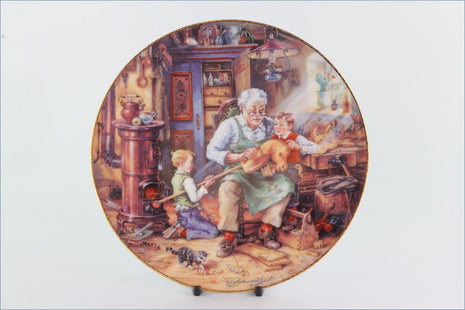 Bradford Exchange - A Visit To The Grandparents - Grandpa's Workshop (no.3)